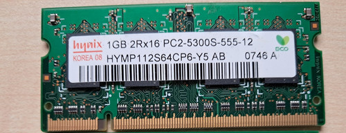 Hynix ram 1gb 2rx16 - 1gb,