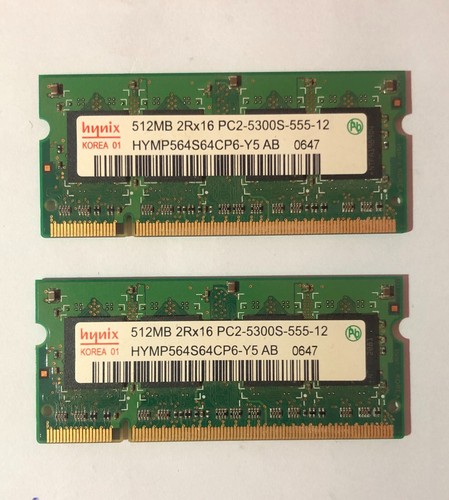 Hynix ddr2 2x512mb - ddr2,