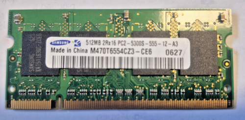 Notebook ram 512mb 2rx16 - ram,,