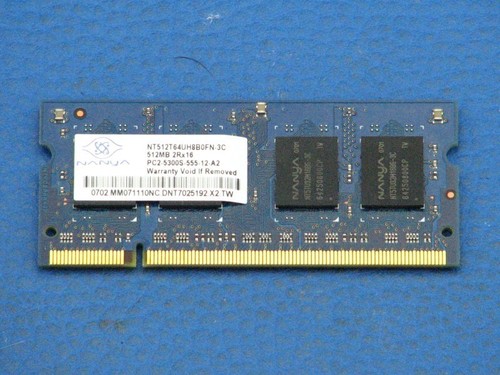 512mb ram speicher - 512mb, 2rx16