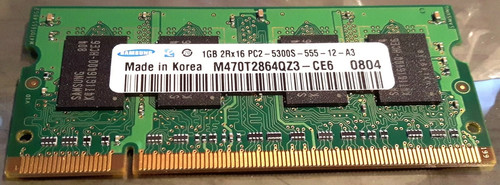 1gb samsung 2rx16 pc2 - 1gb,