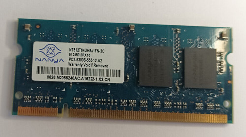 Nanya laptop ram 512mb 2rx16 - laptop,